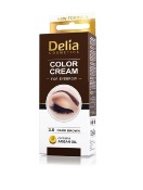 Delia Crème colorante pour les sourcils Chatain 30 ml